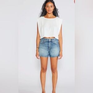 Etica Jules go to shorts, size 27, blue denim, NWOT